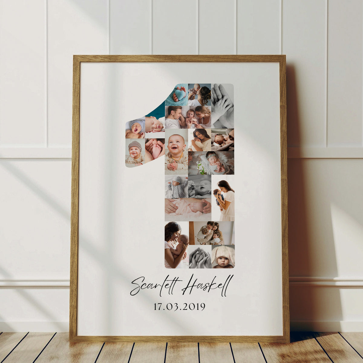 1 Birthday Photo Collage