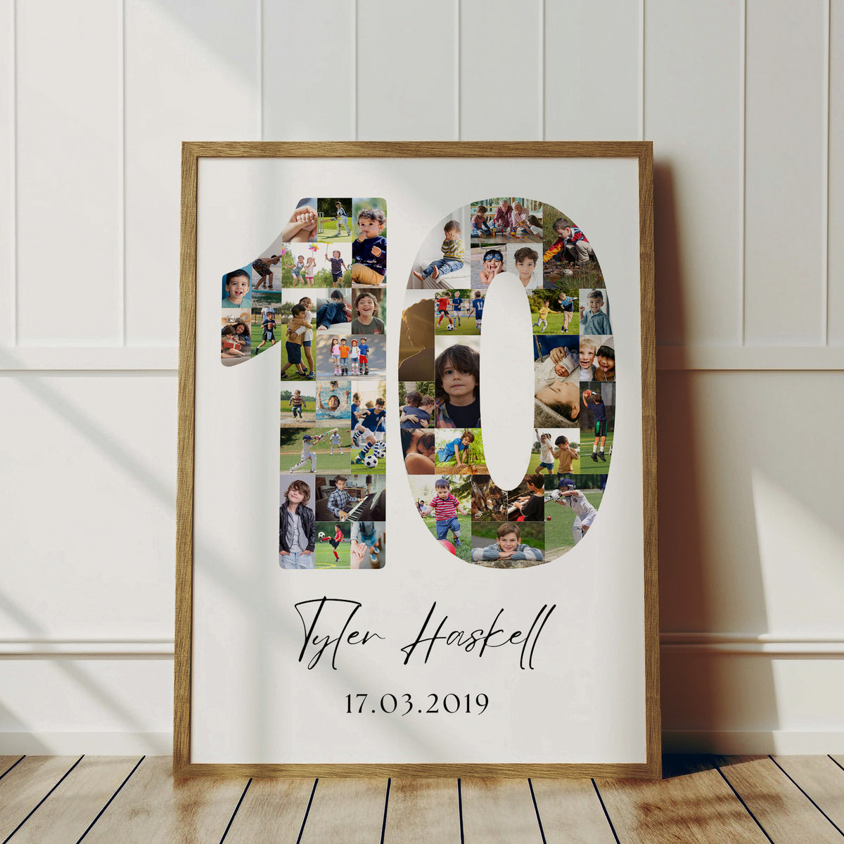 10 Birthday Photo Collage