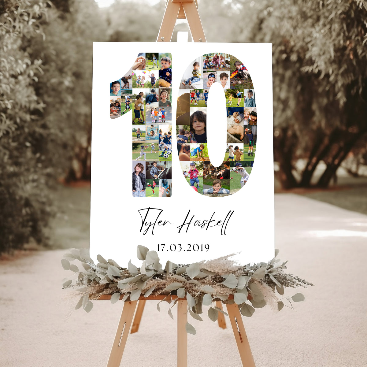 10 Birthday Photo Collage