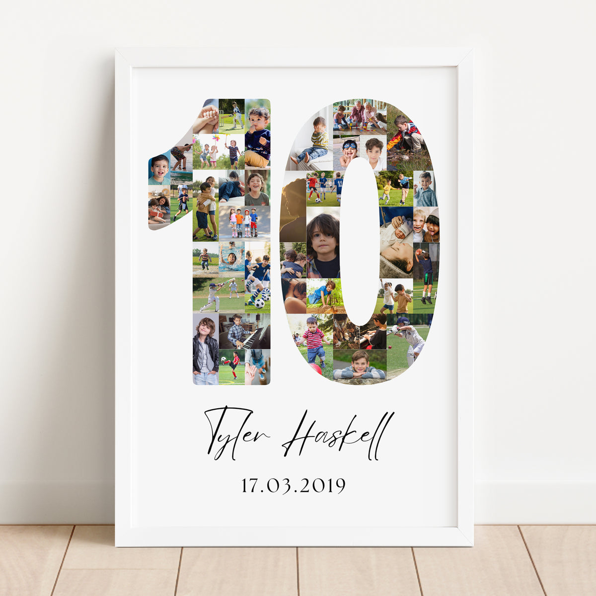 10 Birthday Photo Collage