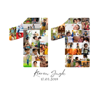 11 Birthday Photo Collage
