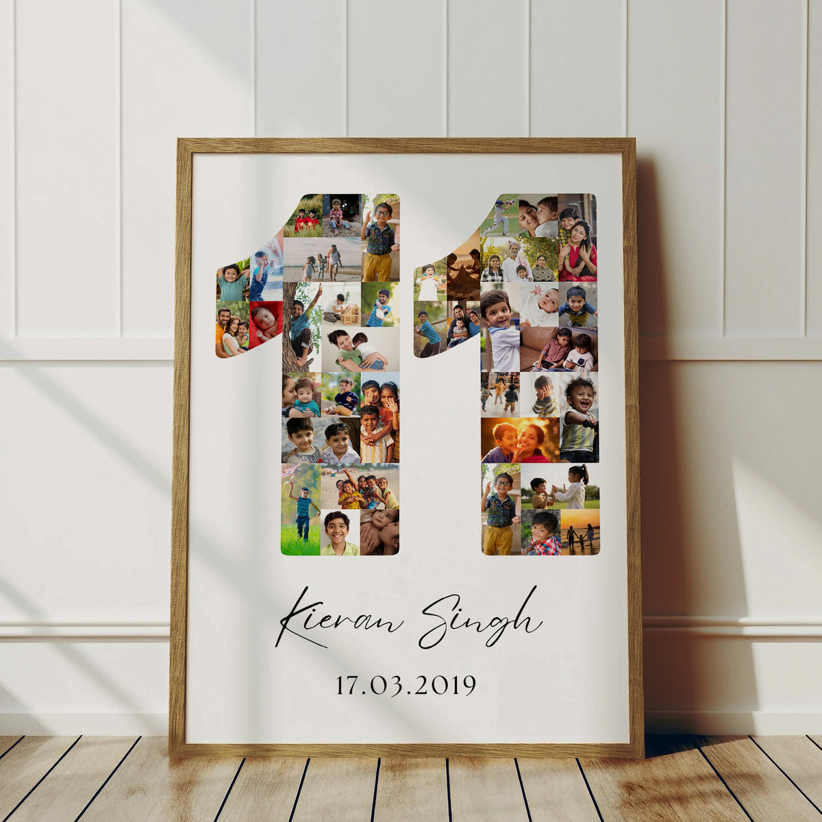 11 Birthday Photo Collage