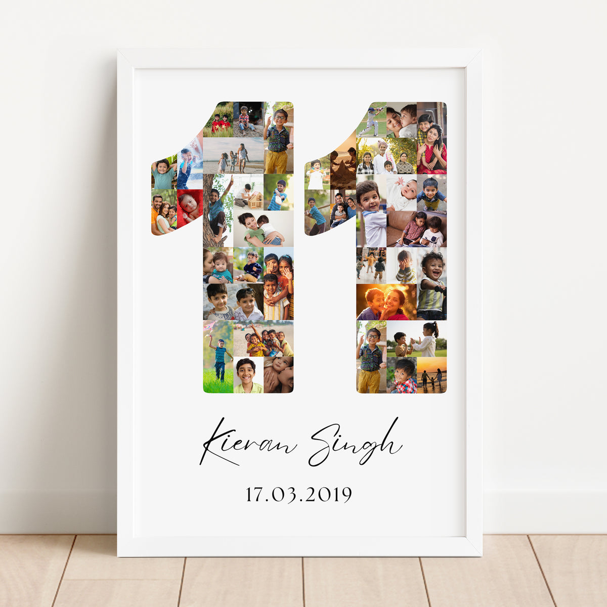 11 Birthday Photo Collage
