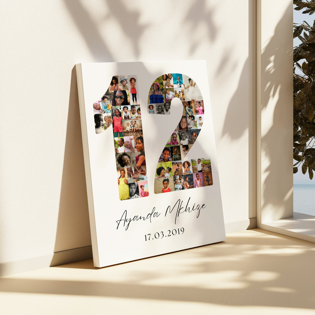 12 Birthday Photo Collage