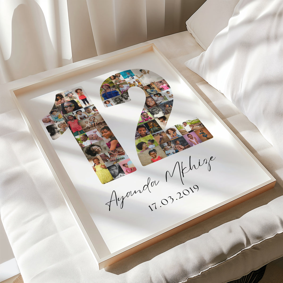 12 Birthday Photo Collage