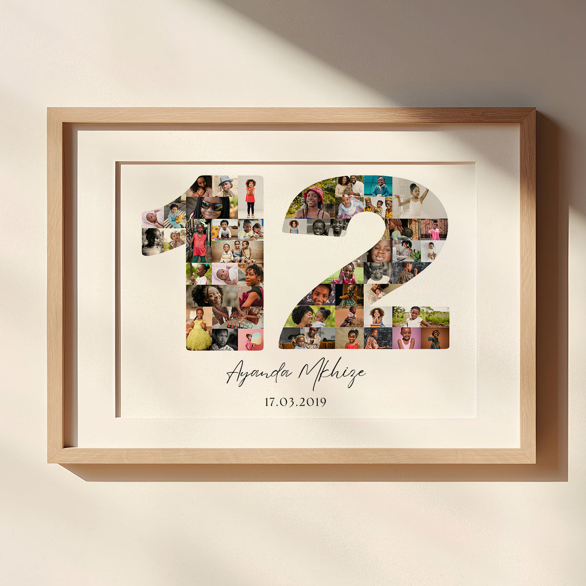 12 Birthday Photo Collage