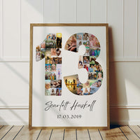 13 Birthday Photo Collage