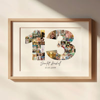 13 Birthday Photo Collage