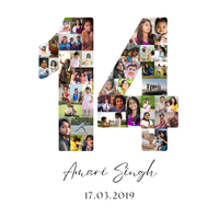 14 Birthday Photo Collage