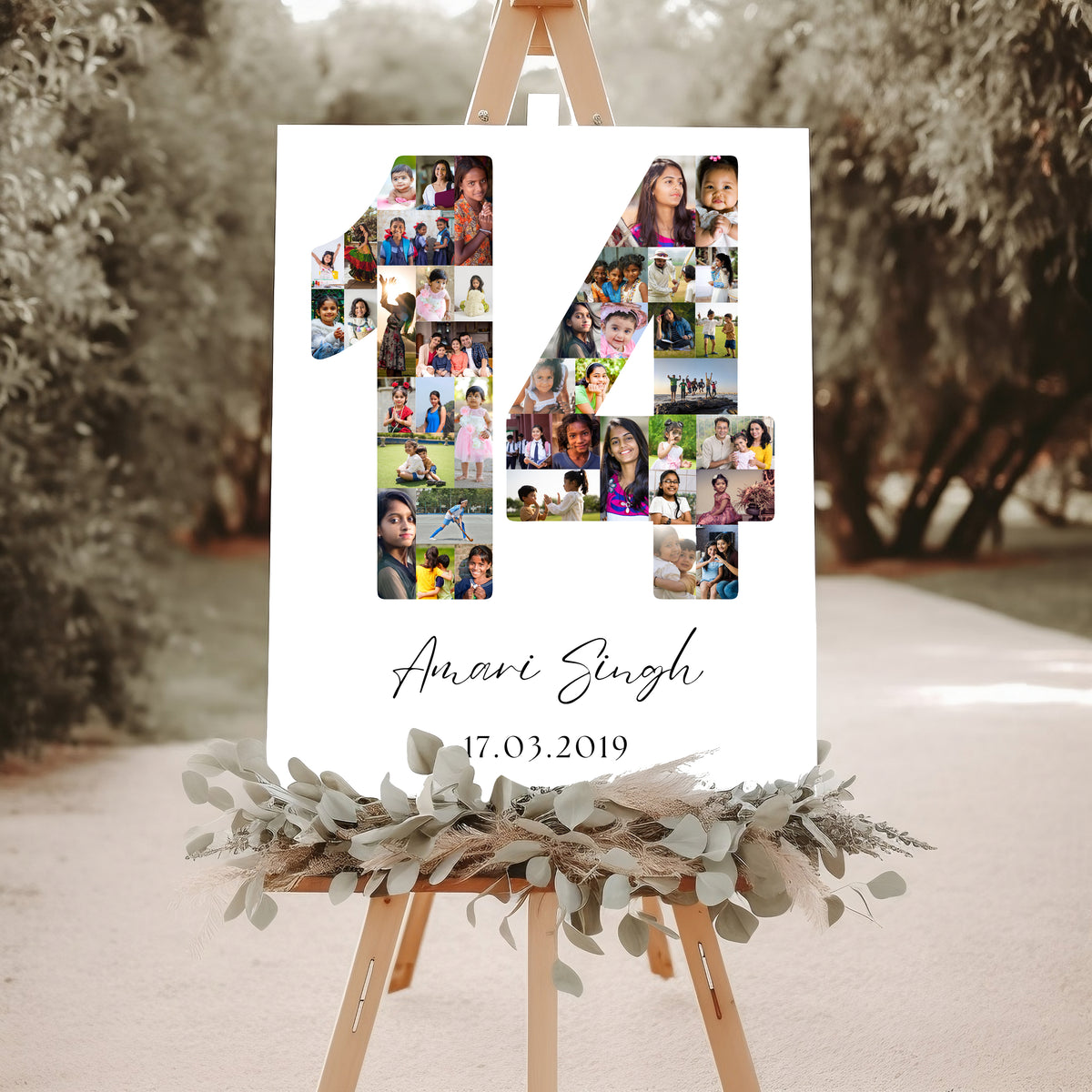 14 Birthday Photo Collage