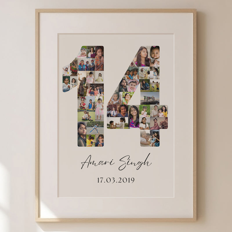 14 Birthday Photo Collage
