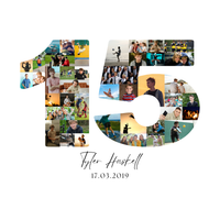 15 Birthday Photo Collage
