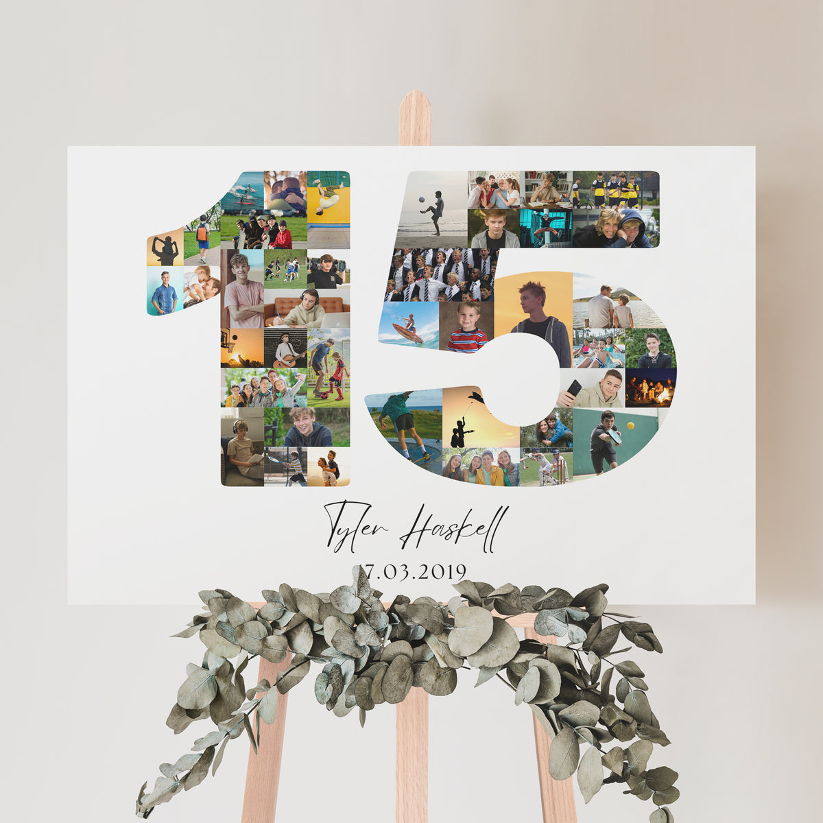 15 Birthday Photo Collage