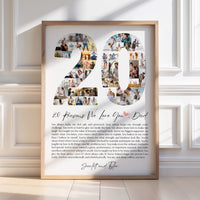 20 Reasons Dad - Photo Collage