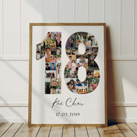 18 Birthday Photo Collage