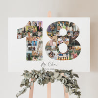 18 Birthday Photo Collage
