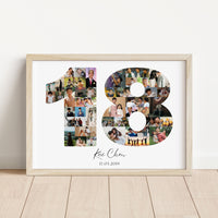 18 Birthday Photo Collage
