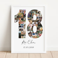 18 Birthday Photo Collage
