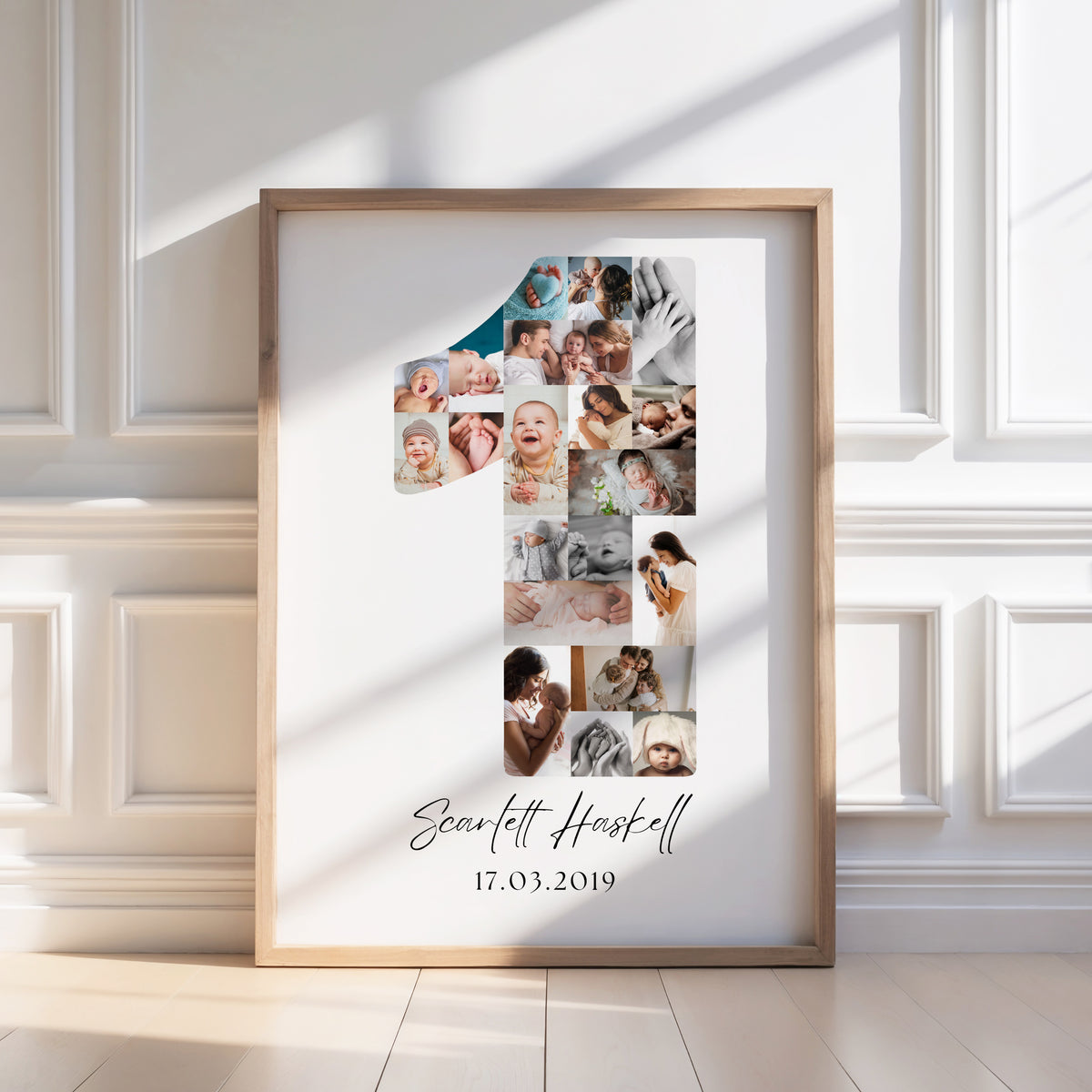 1 Birthday Photo Collage
