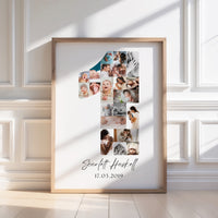 1 Birthday Photo Collage