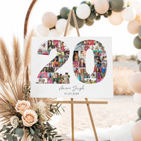 20 Birthday Photo Collage