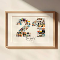 21 Birthday Photo Collage