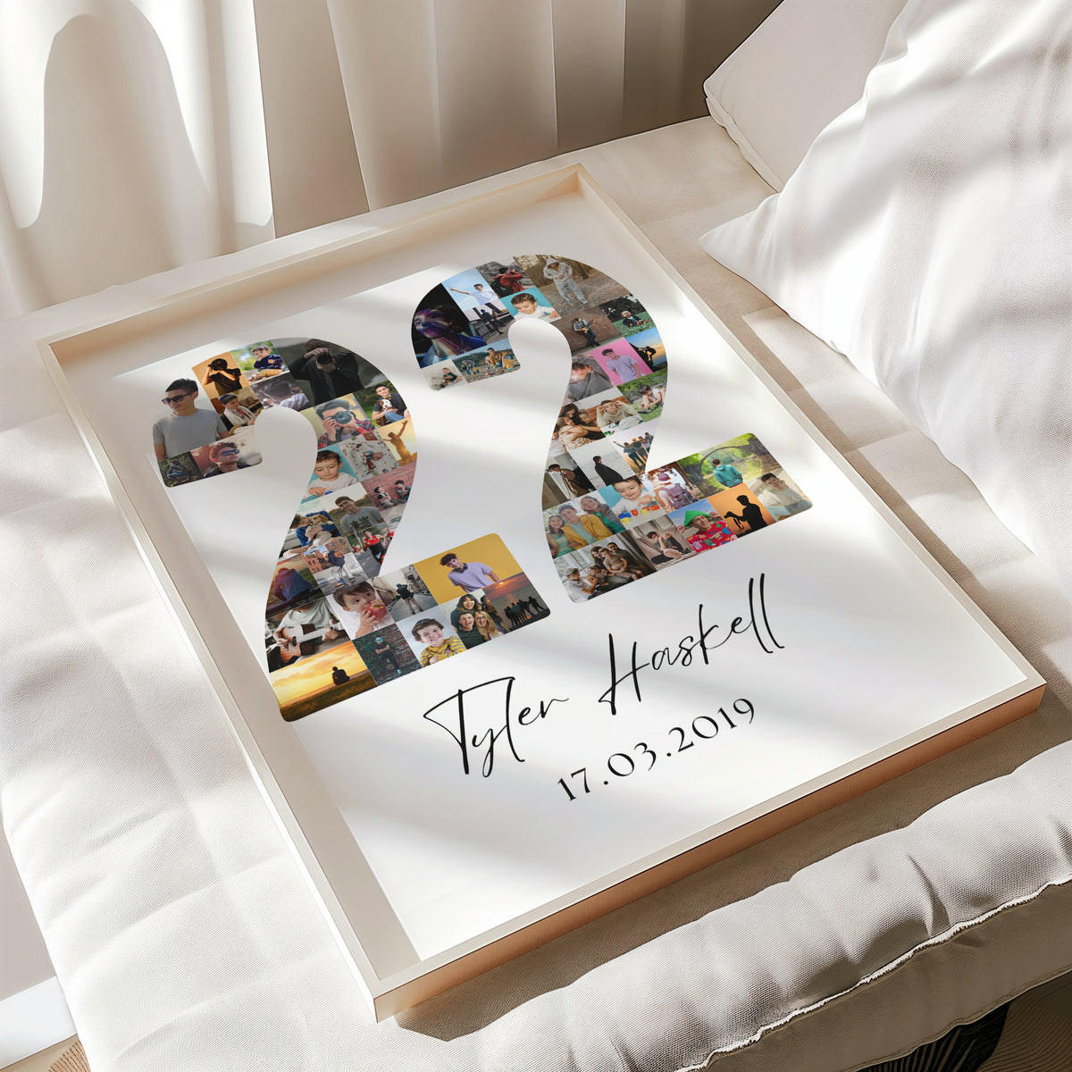22 Birthday Photo Collage