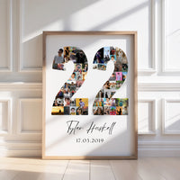 22 Birthday Photo Collage