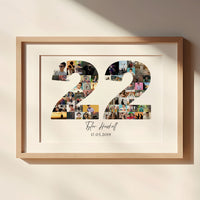 22 Birthday Photo Collage