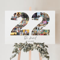 22 Birthday Photo Collage