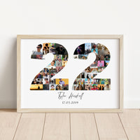 22 Birthday Photo Collage