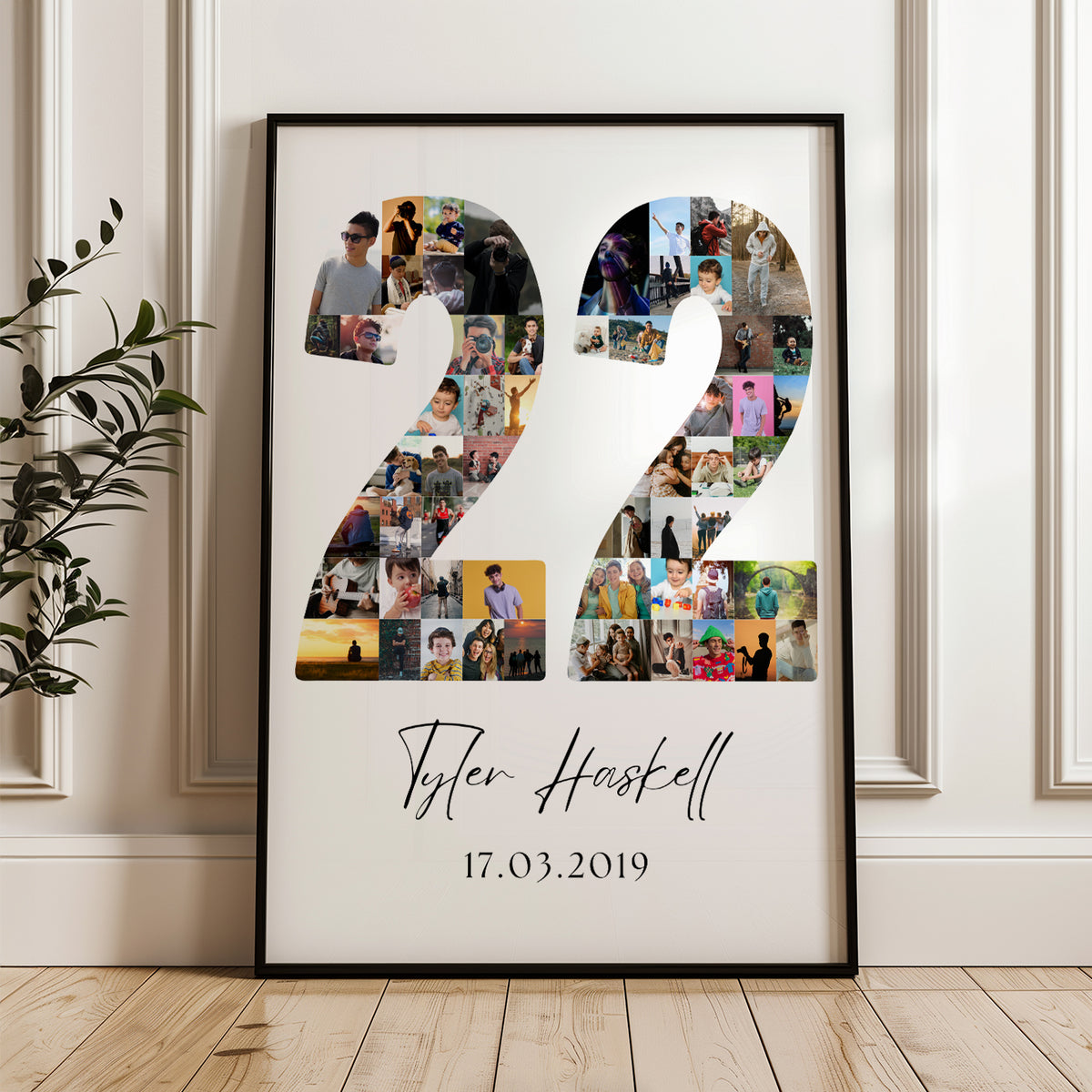 22 Birthday Photo Collage