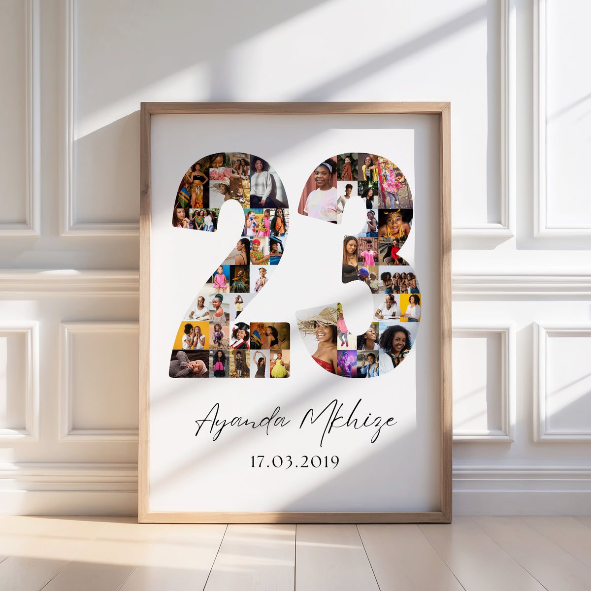 23 Birthday Photo Collage