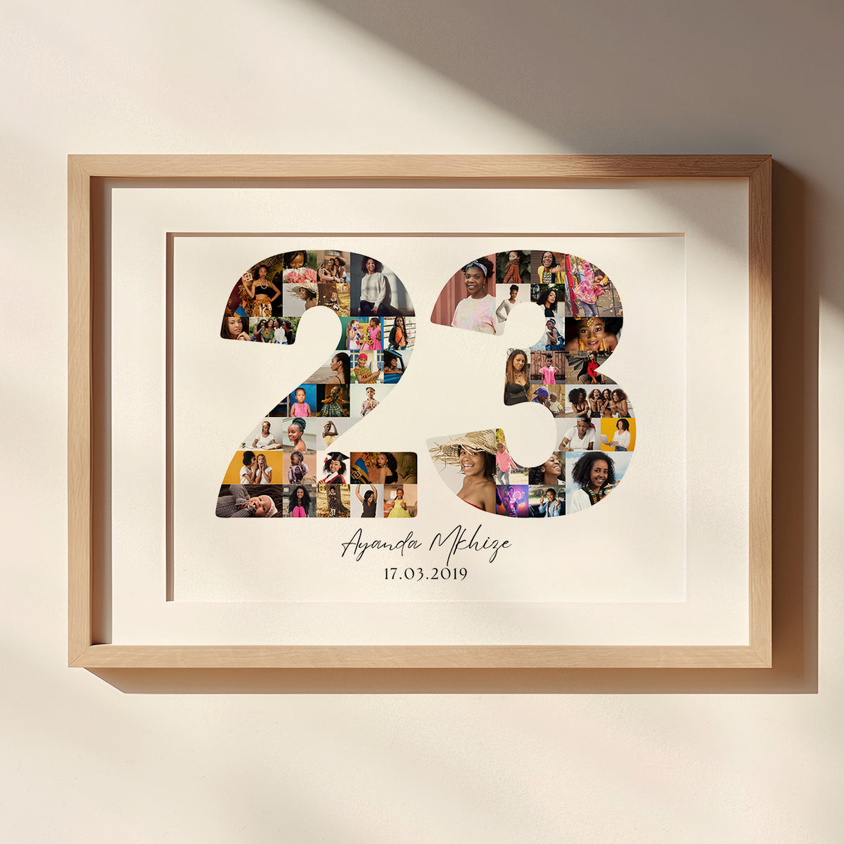 23 Birthday Photo Collage