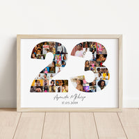 23 Birthday Photo Collage
