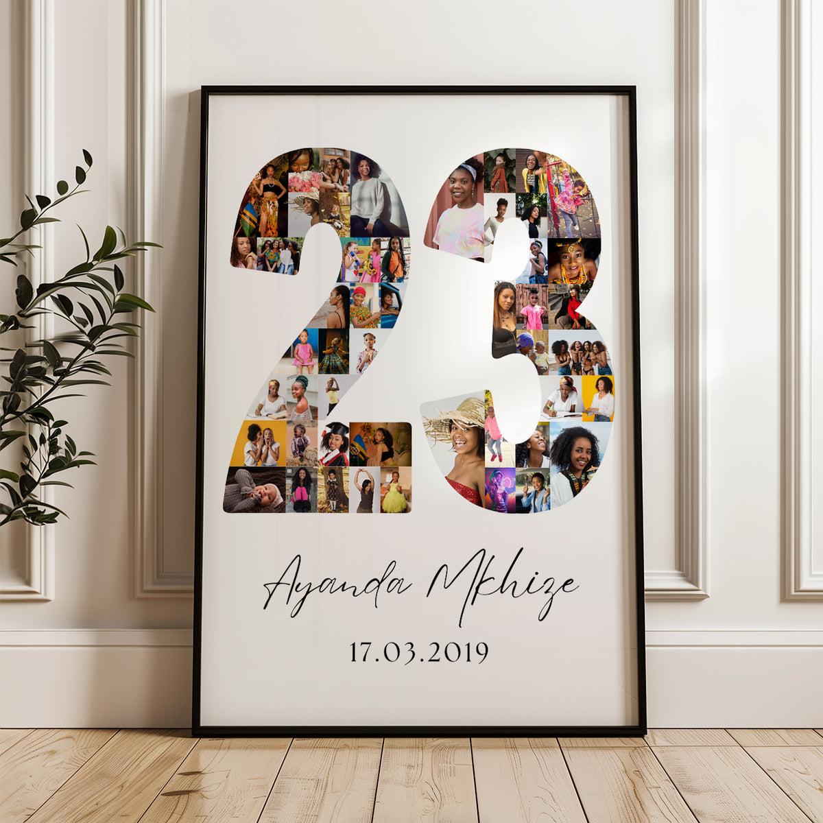 23 Birthday Photo Collage