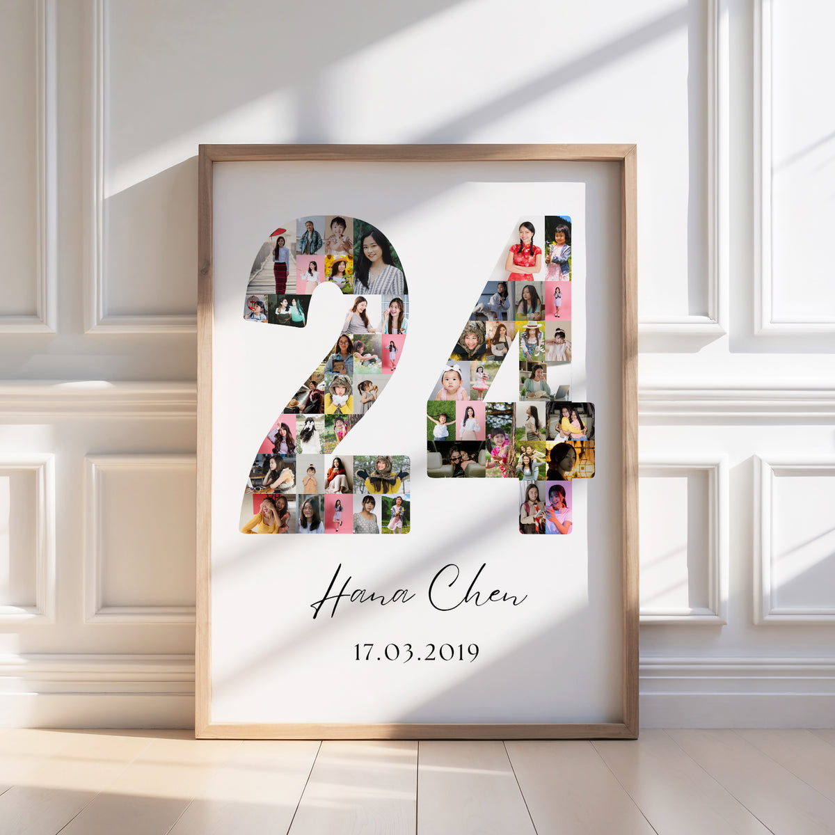24 Birthday Photo Collage