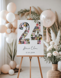 24 Birthday Photo Collage