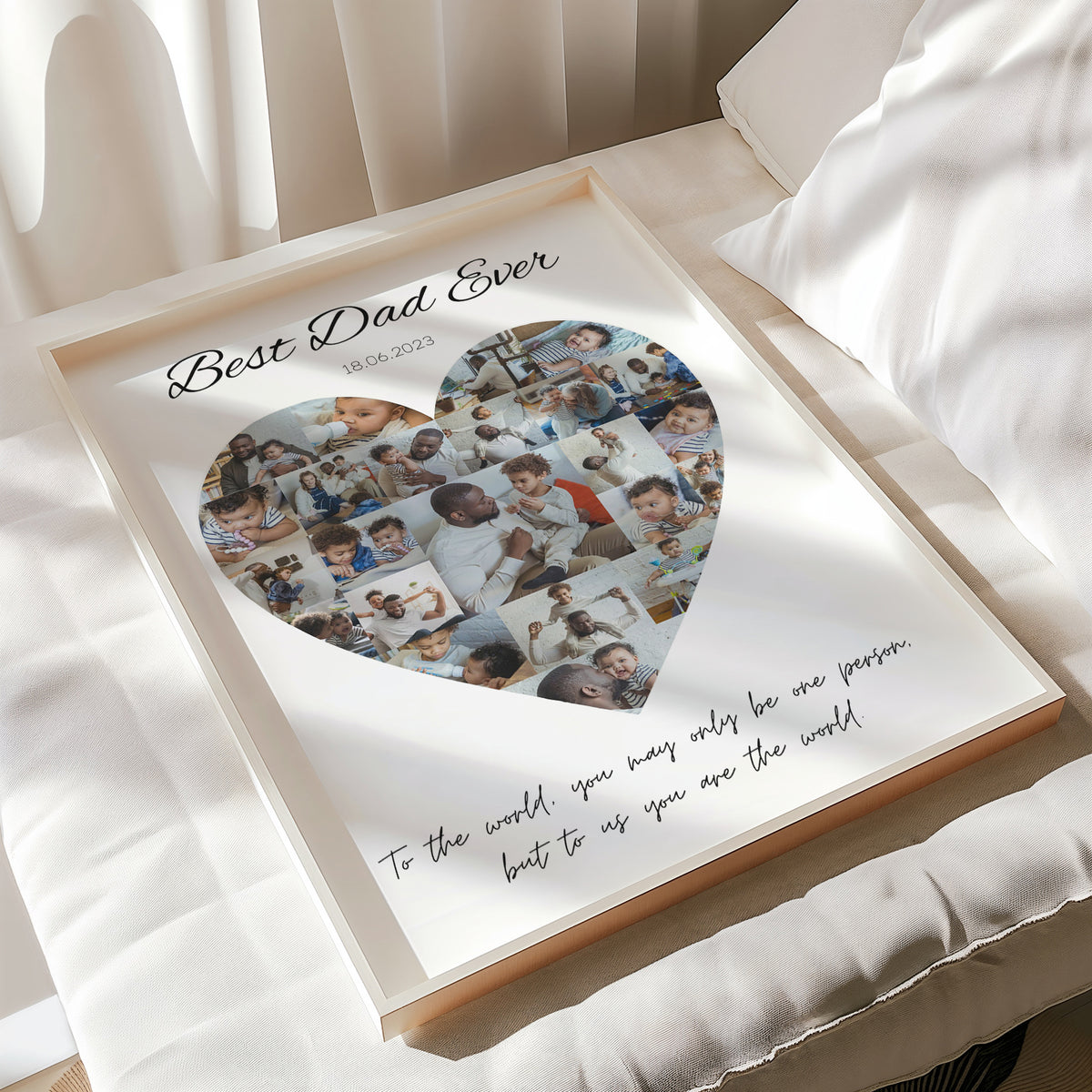 Best Dad Ever - Photo Collage