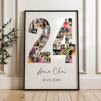 24 Birthday Photo Collage