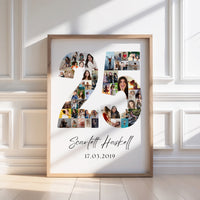 25 Birthday Photo Collage