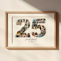 25 Birthday Photo Collage