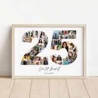 25 Birthday Photo Collage