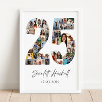 25 Birthday Photo Collage