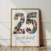 25 Birthday Photo Collage