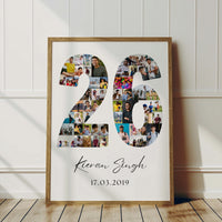 26 Birthday Photo Collage