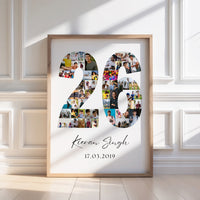 26 Birthday Photo Collage