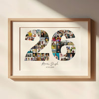 26 Birthday Photo Collage