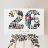 26 Birthday Photo Collage