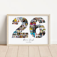 26 Birthday Photo Collage